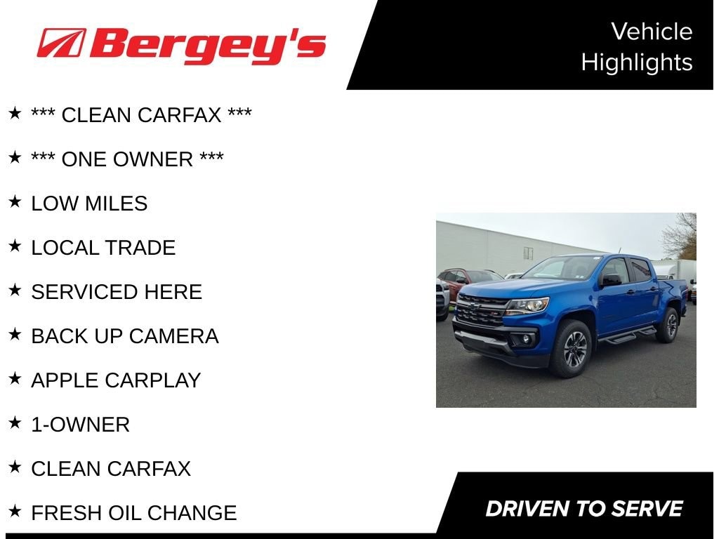 Used 2021 Chevrolet Colorado 4WD Z71 Truck