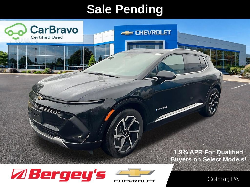 Certified 2024 Chevrolet Equinox EV LT with VIN 3GN7DLRP7RS273065 for sale in Colmar, PA