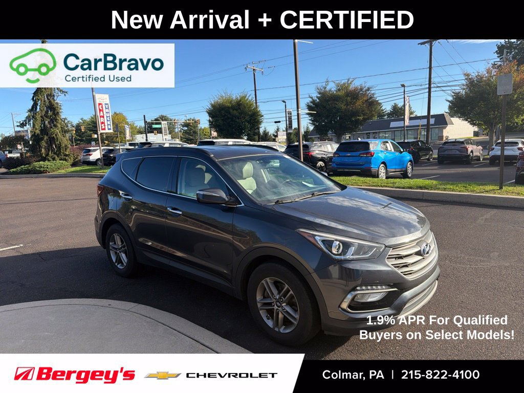 Used 2017 Hyundai Santa Fe Sport with VIN 5XYZUDLB8HG398600 for sale in Colmar, PA
