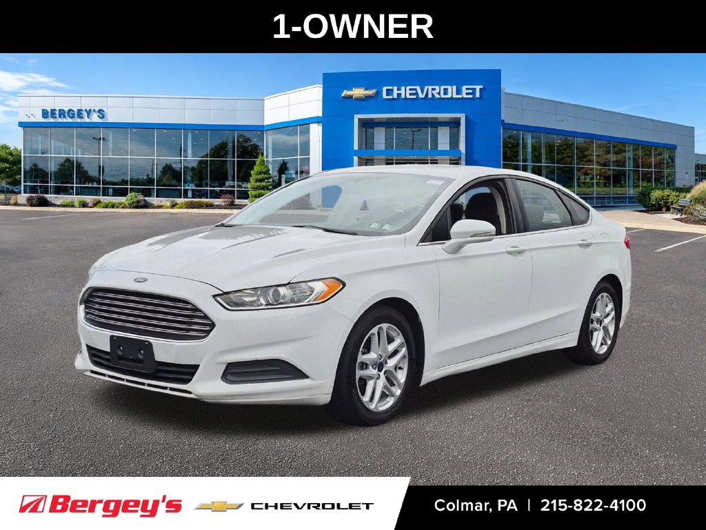 Used 2016 Ford Fusion SE with VIN 3FA6P0H70GR253228 for sale in Colmar, PA