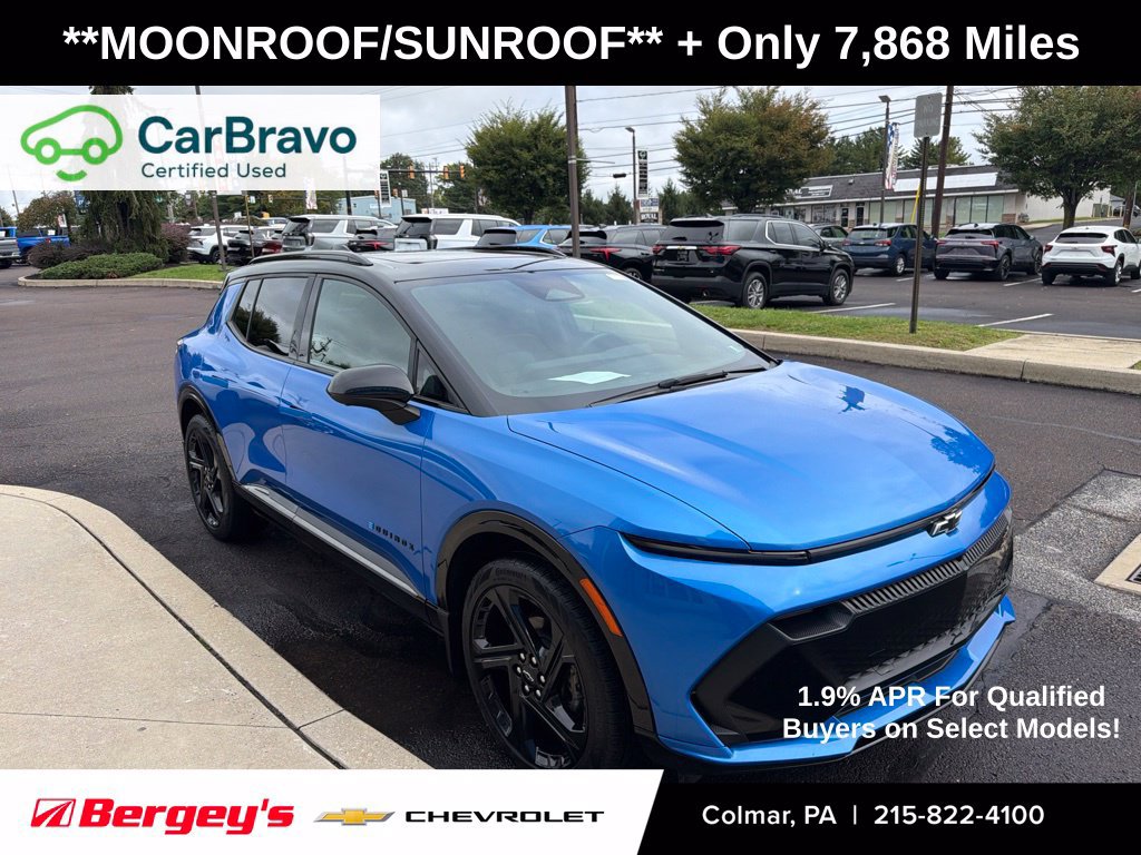 Used 2026 Chevrolet Equinox EV RS with VIN 3GN7DSRR6TS121359 for sale in Colmar, PA