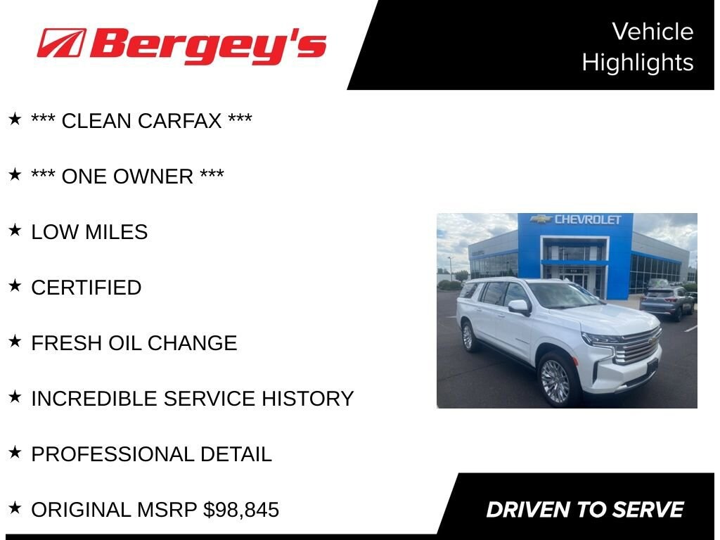 Used 2024 Chevrolet Suburban High Country SUV