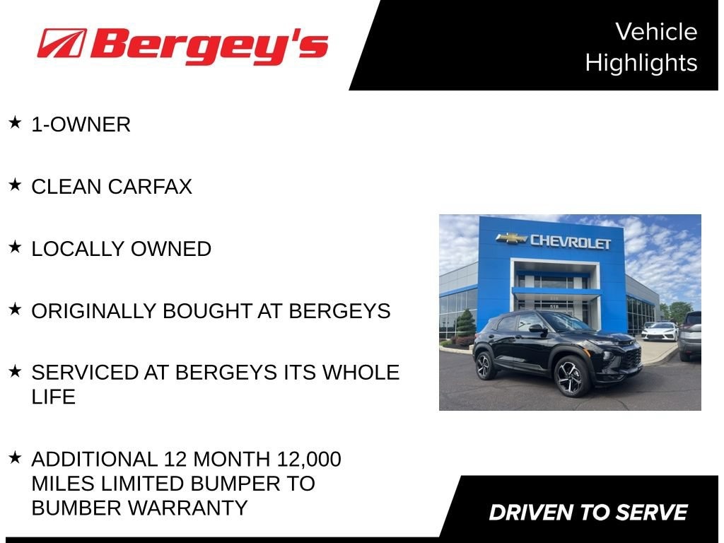 Used 2023 Chevrolet Trailblazer RS SUV