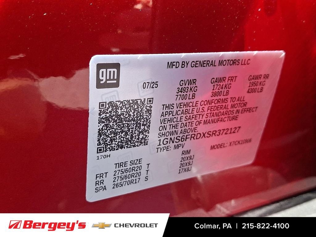 2025 Chevrolet Suburban Premier - Photo 25