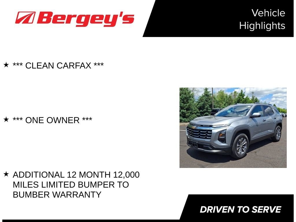 Used 2025 Chevrolet Equinox LT SUV