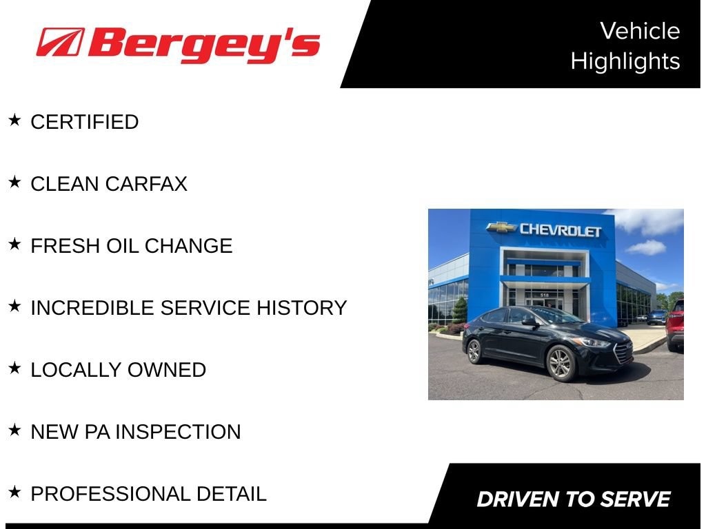 Used 2018 Hyundai Elantra SEL Sedan
