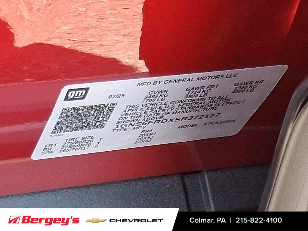 2025 Chevrolet Suburban Premier - Photo 20