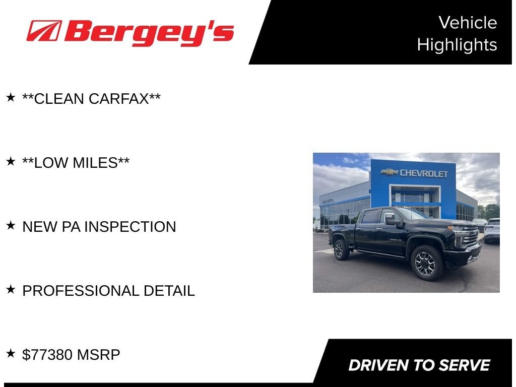 Used 2022 Chevrolet Silverado 2500 HD High Country Truck
