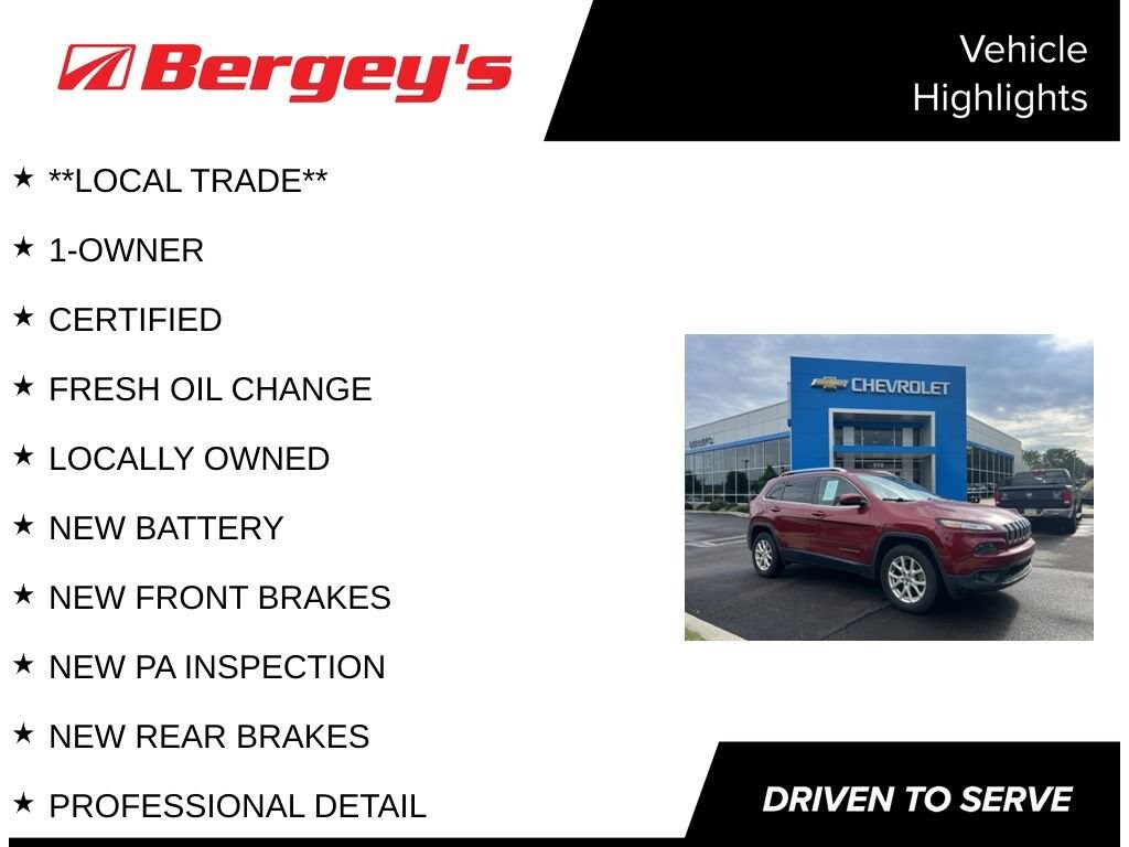Used 2016 Jeep Cherokee Latitude