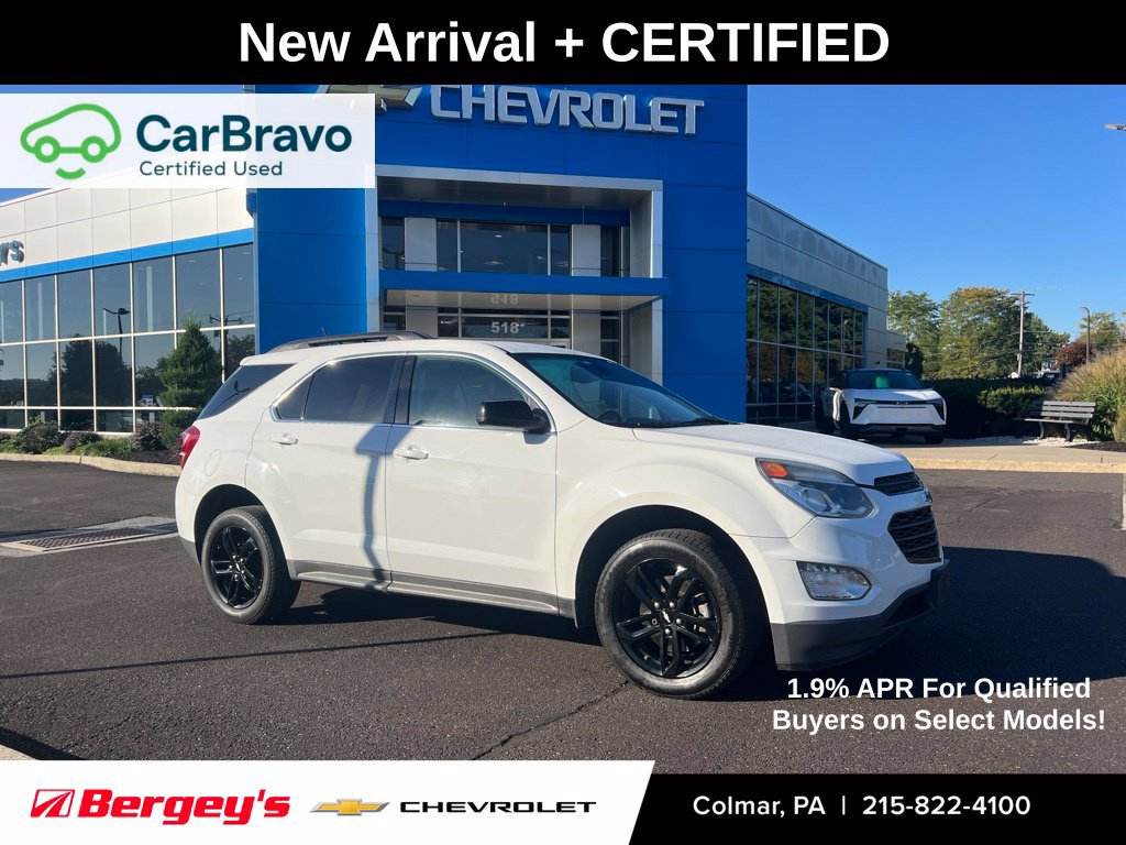 Used 2017 Chevrolet Equinox LT with VIN 2GNALCEK1H1598713 for sale in Colmar, PA