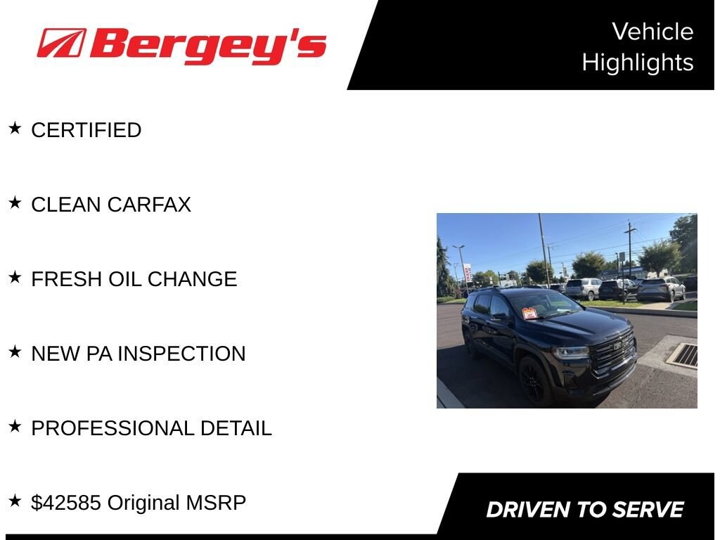 Used 2022 GMC Acadia SLE SUV