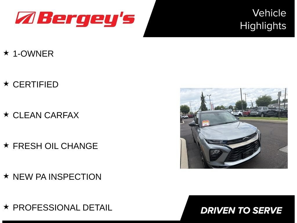 Used 2023 Chevrolet Trailblazer RS SUV