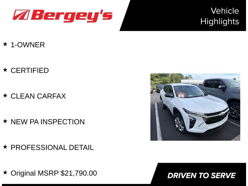 Used 2024 Chevrolet Trax LS SUV