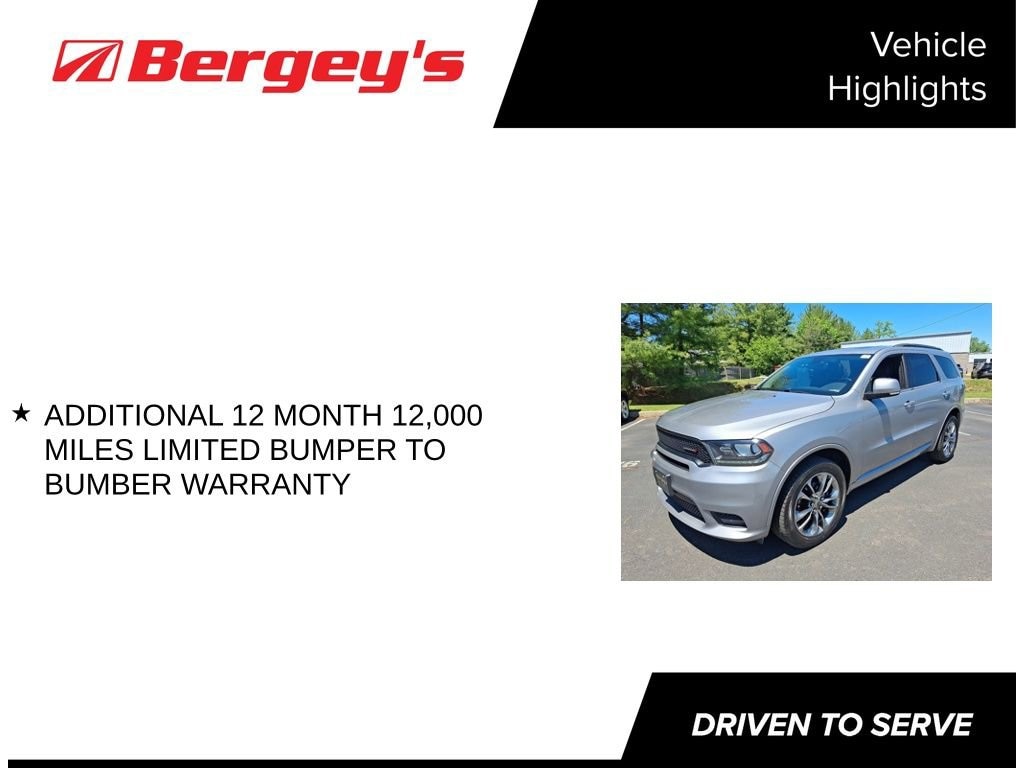 Used 2019 Dodge Durango GT Plus AWD SUV