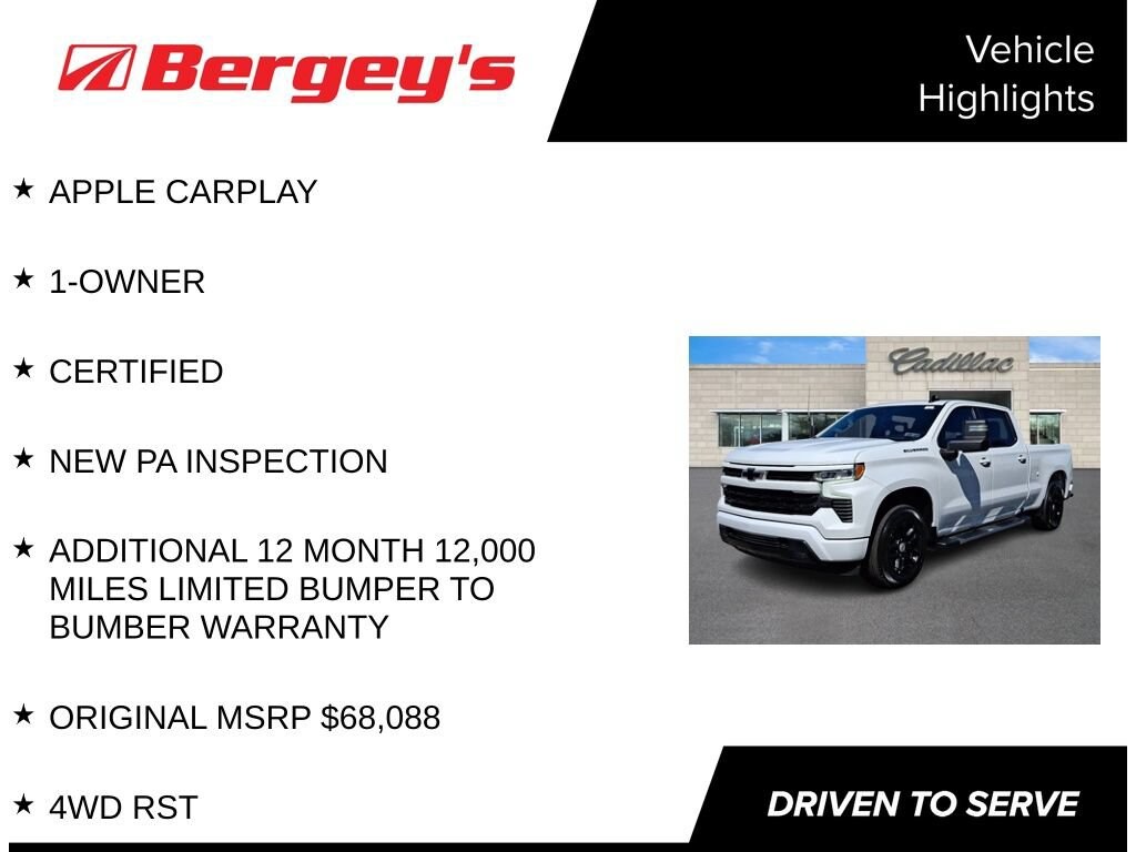 Used 2023 Chevrolet Silverado 1500 RST Truck