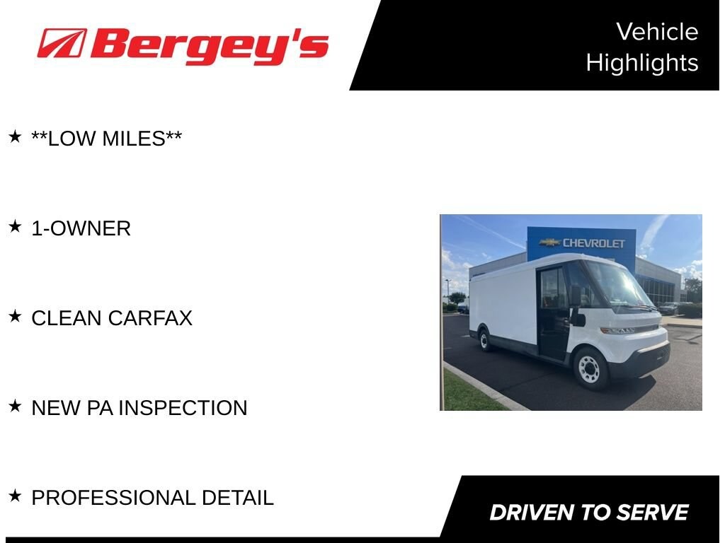 Used 2024 Brightdrop Zevo 600 EJY Van