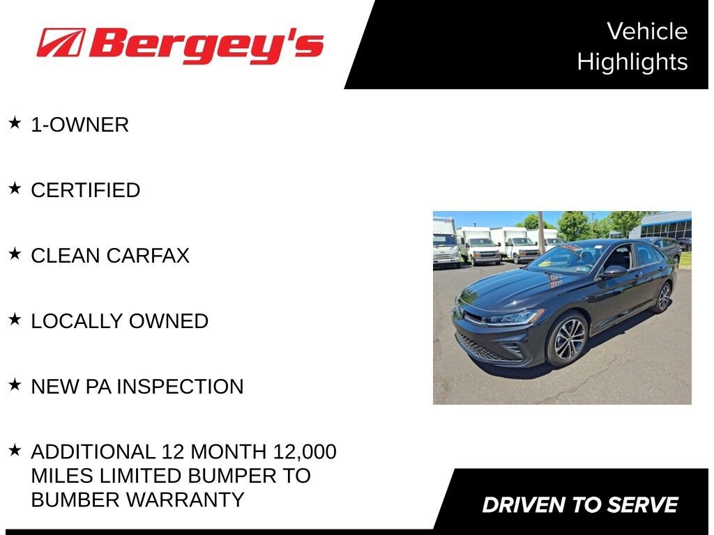 Used 2025 Volkswagen Jetta 1.5T Sport Sedan