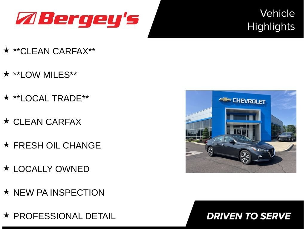 Used 2021 Nissan Altima SV FWD Sedan