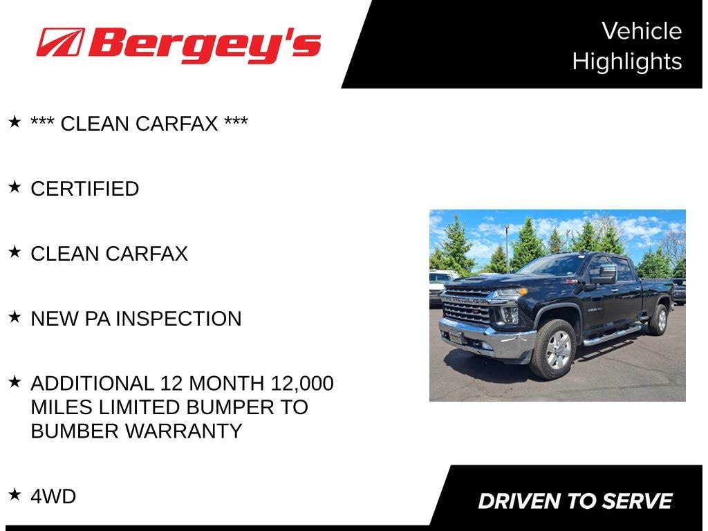 Used 2020 Chevrolet Silverado 2500 HD LTZ Truck