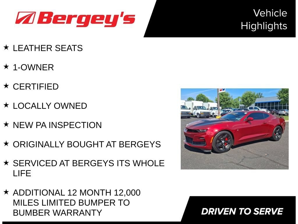 Used 2022 Chevrolet Camaro 1SS Performance