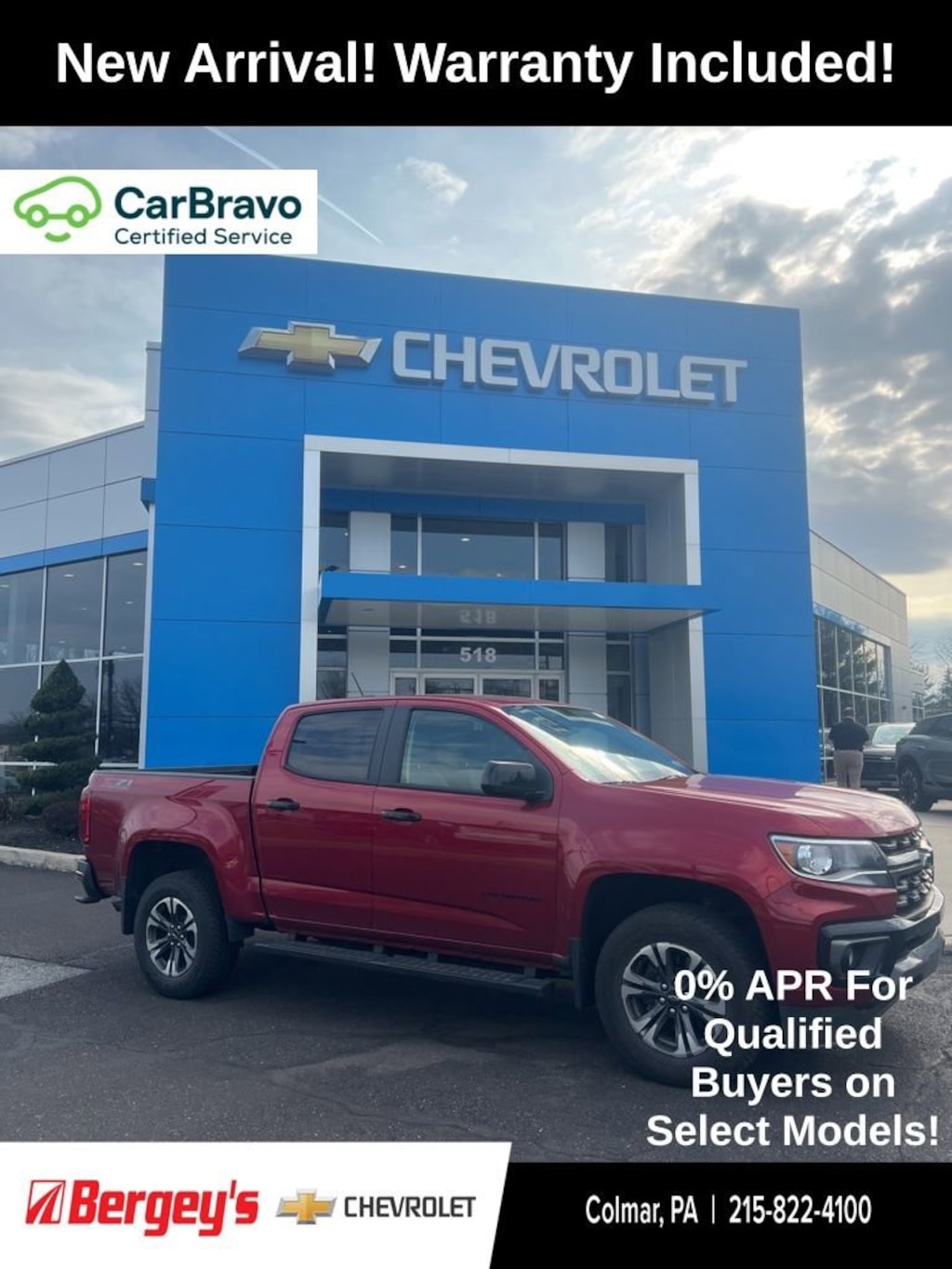 Used 2021 Chevrolet Colorado 4WD Z71 Truck