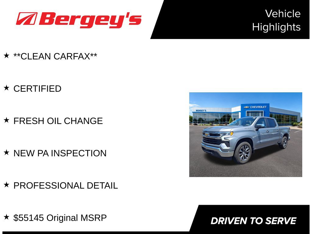 Used 2023 Chevrolet Silverado 1500 LT (2FL) Truck