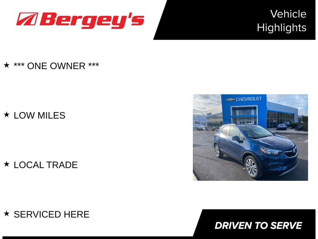 Used 2019 Buick Encore Preferred SUV