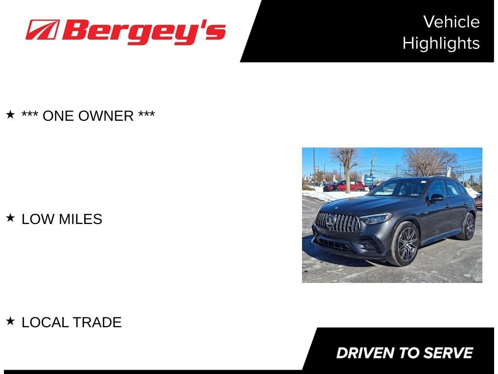 Used 2025 Mercedes-Benz AMG GLC 43 4matic SUV