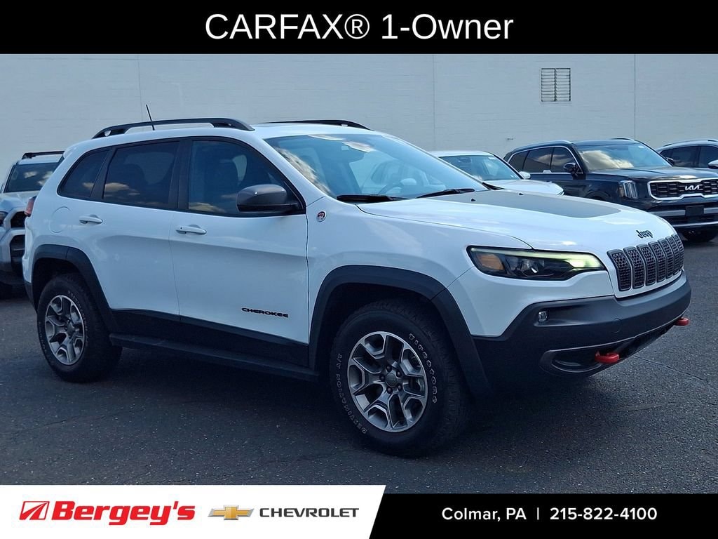Used 2021 Jeep Cherokee Trailhawk 4x4 SUV