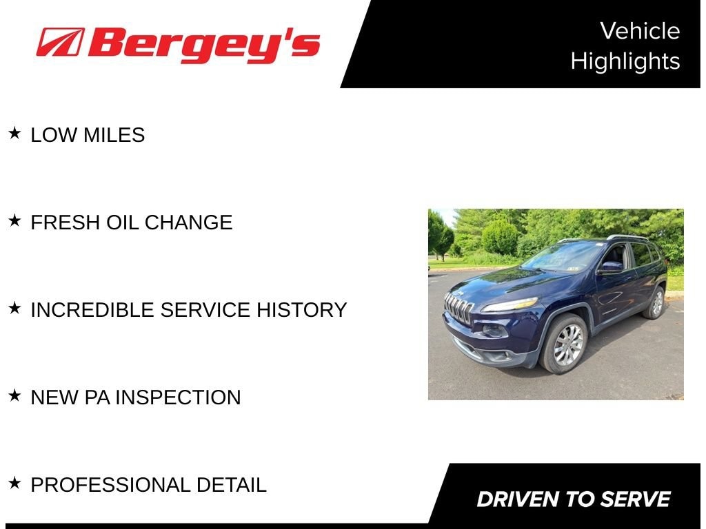 Used 2014 Jeep Cherokee Limited SUV