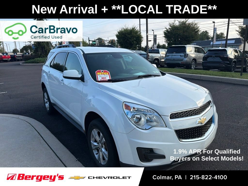 Certified 2015 Chevrolet Equinox 1LT with VIN 2GNALBEK2F6124442 for sale in Colmar, PA