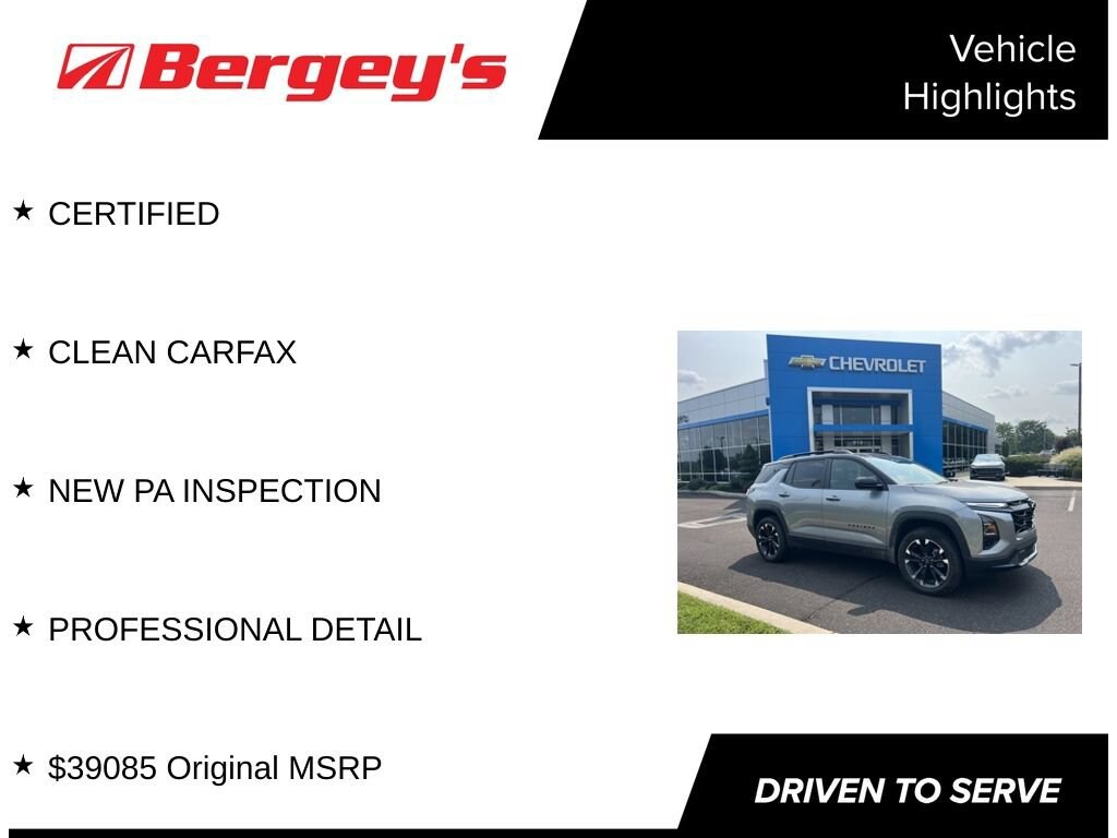 Used 2026 Chevrolet Equinox RS SUV