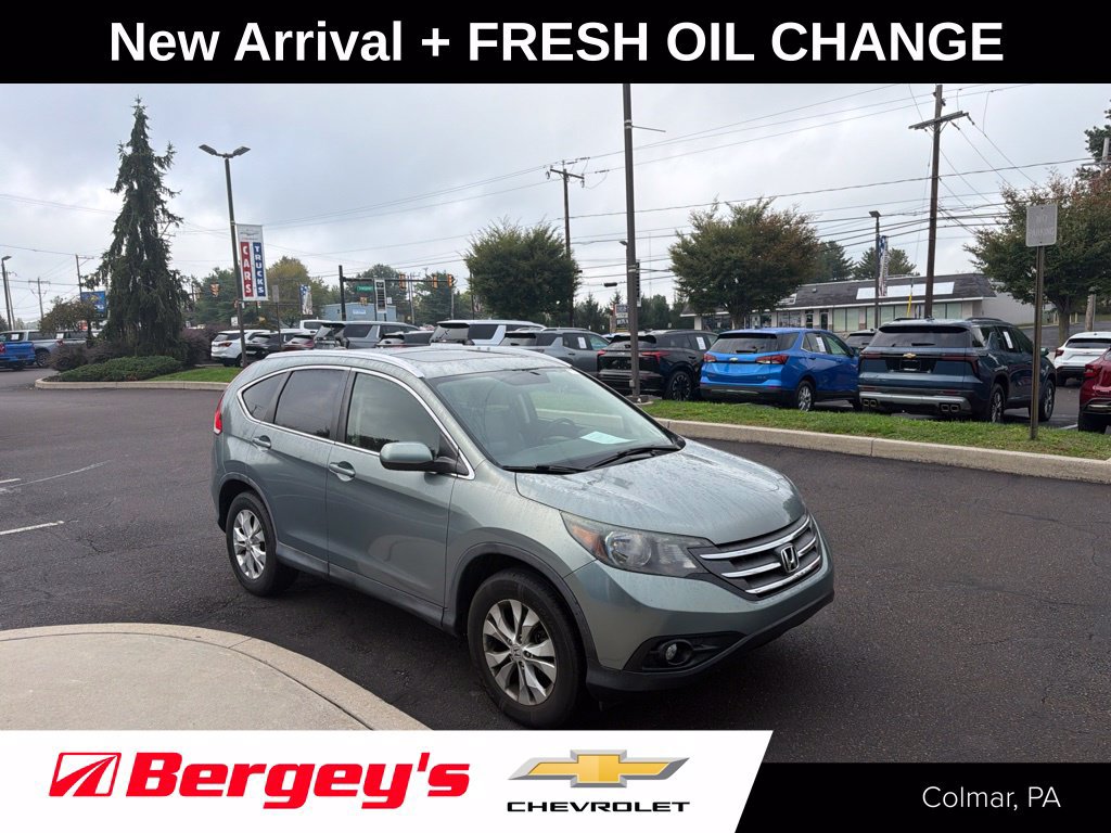 Used 2012 Honda CR-V EX-L with VIN JHLRM4H7XCC014806 for sale in Colmar, PA