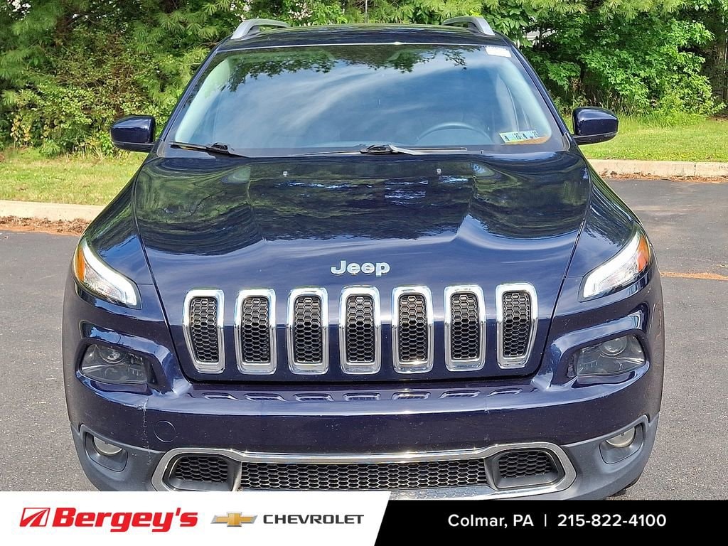 Used 2014 Jeep Cherokee Limited with VIN 1C4PJMDB9EW280973 for sale in Colmar, PA