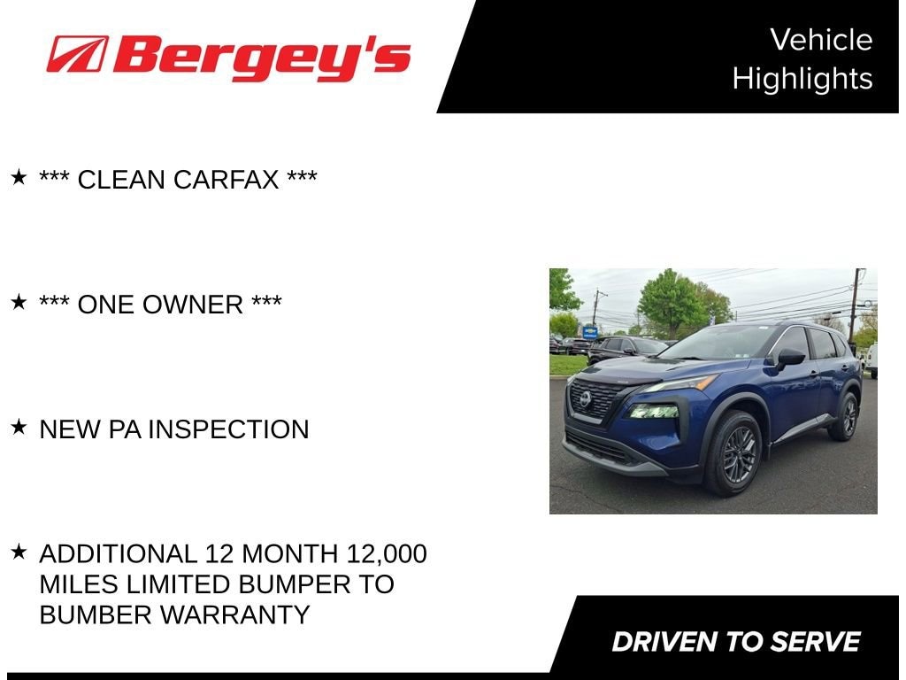 Used 2023 Nissan Rogue S FWD SUV