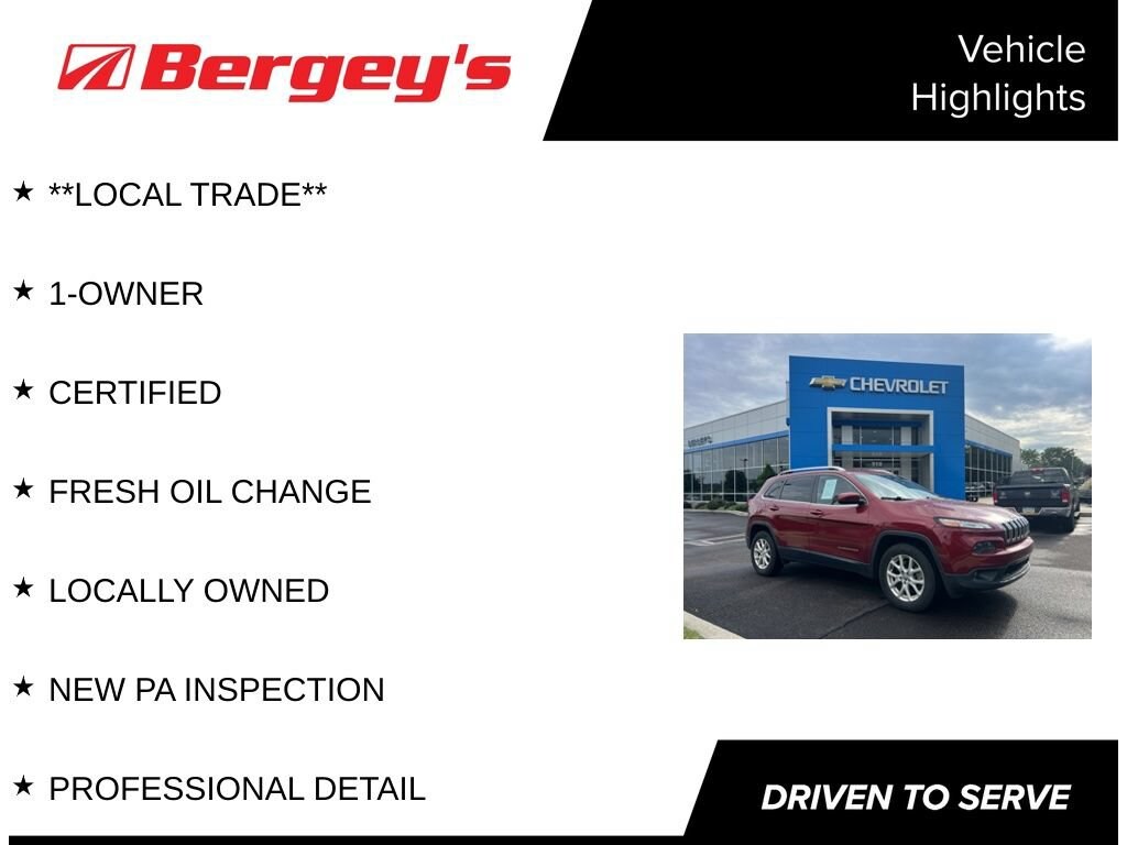 Used 2016 Jeep Cherokee Latitude