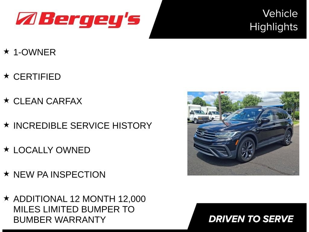 Used 2022 Volkswagen Tiguan 2.0T SE SUV
