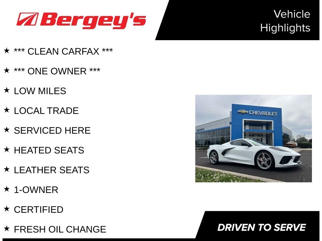 Used 2025 Chevrolet Corvette Stingray 1LT Performance