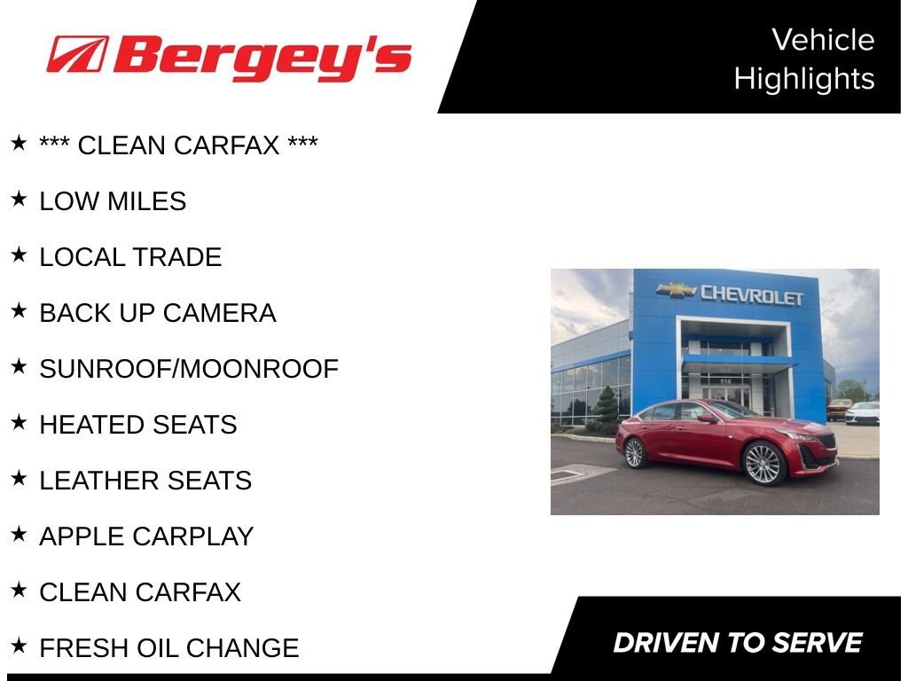 Used 2020 CADILLAC CT5 Premium Luxury Car