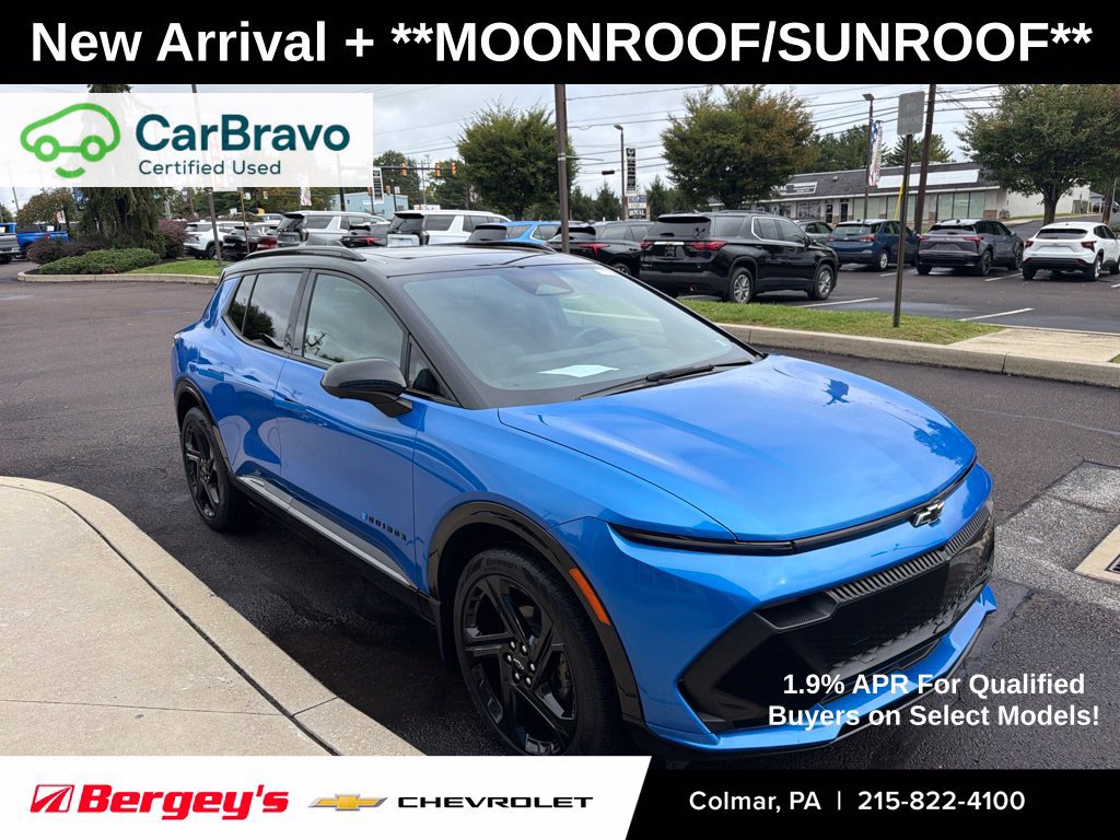 Used 2026 Chevrolet Equinox EV RS with VIN 3GN7DSRR6TS121359 for sale in Colmar, PA