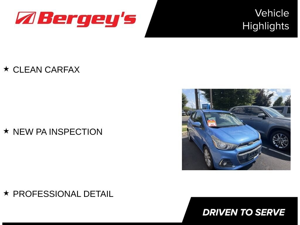 Used 2016 Chevrolet Spark LT Car