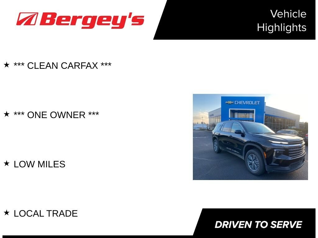 Used 2025 Chevrolet Traverse LT SUV