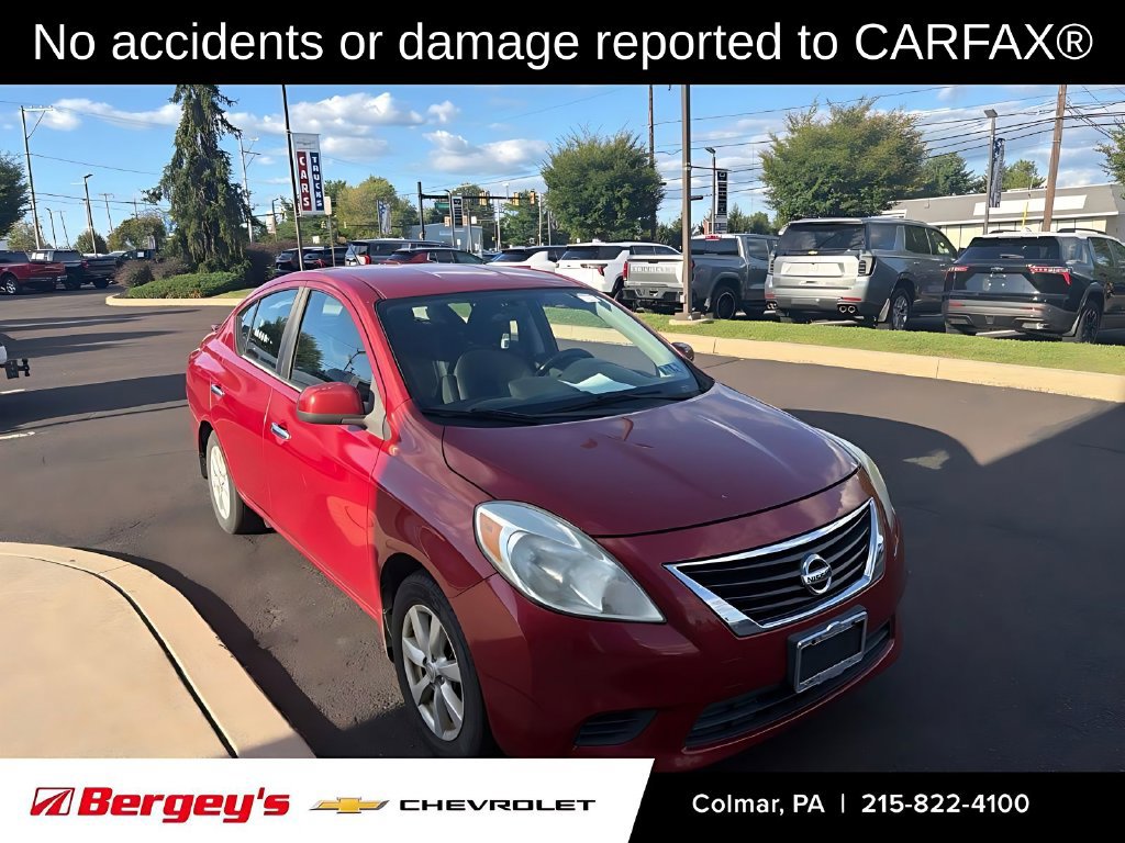 Certified 2014 Nissan Versa Sedan SV with VIN 3N1CN7AP3EL807872 for sale in Colmar, PA