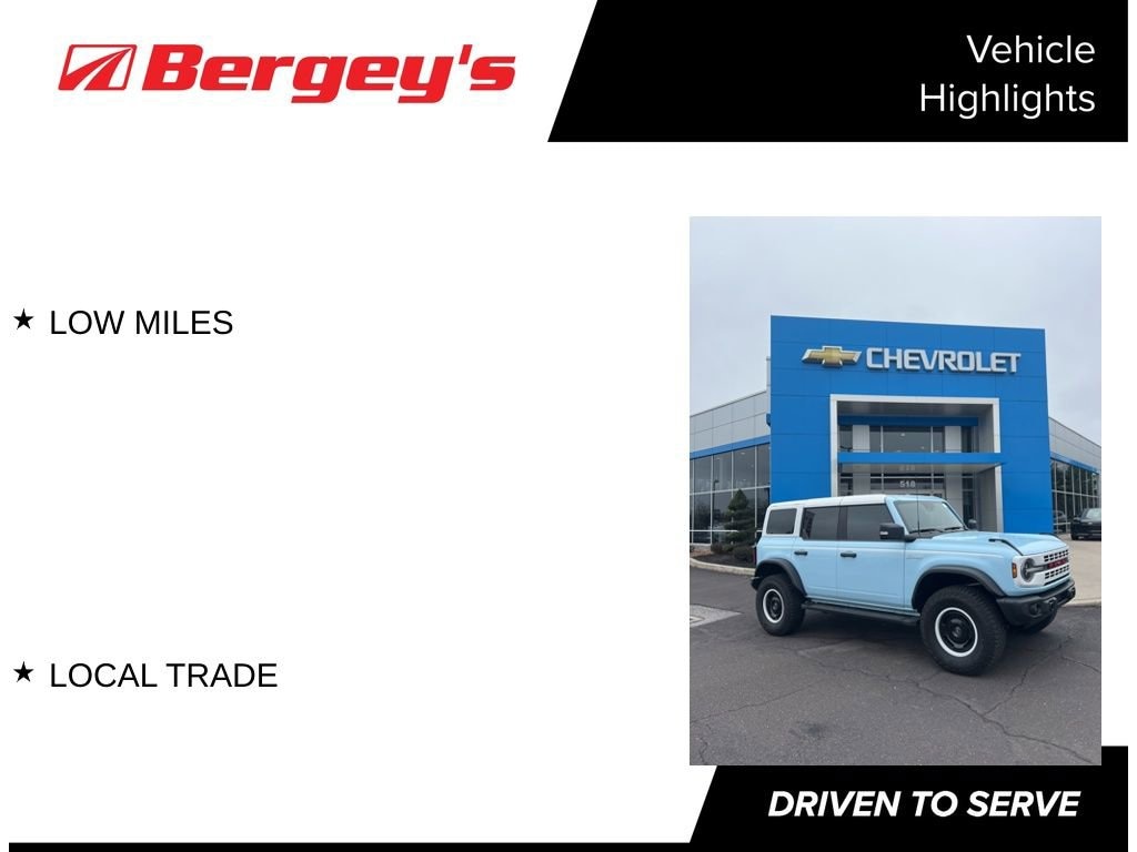 Used 2023 Ford Bronco Heritage Limited Edition SUV