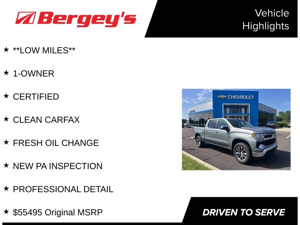 Used 2024 Chevrolet Silverado 1500 LT (2FL) Truck