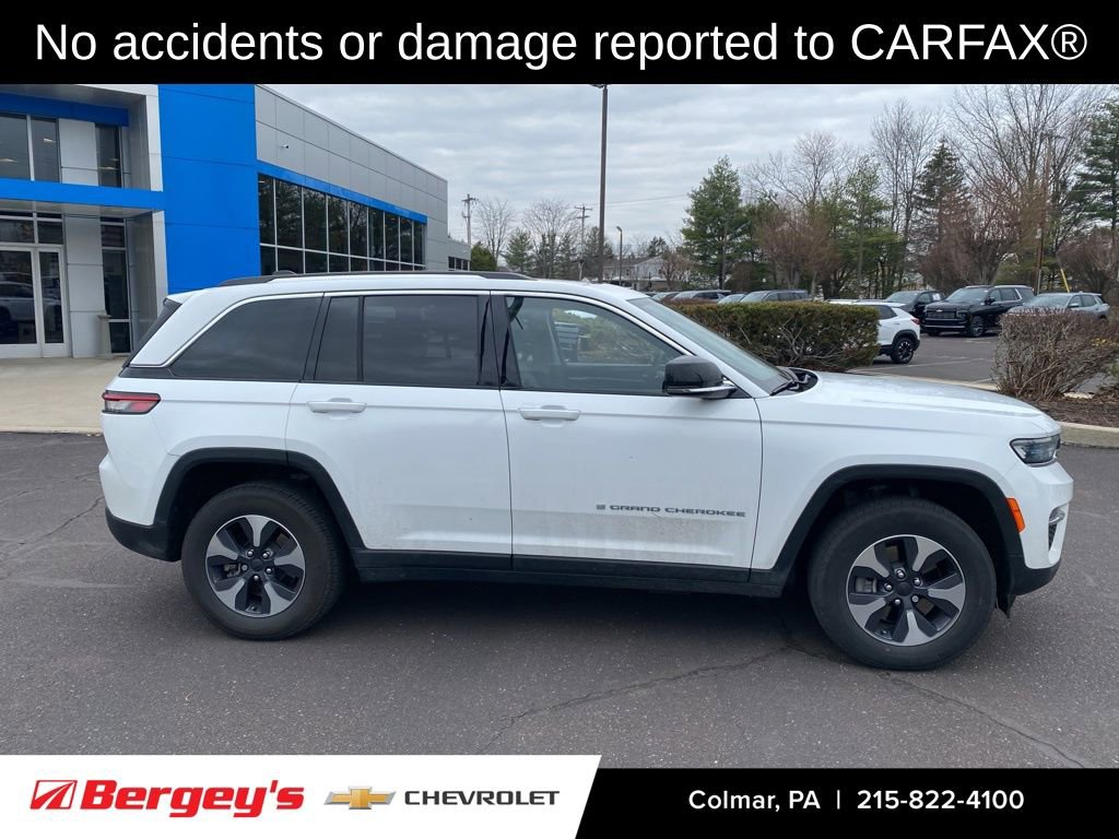 Used 2022 Jeep Grand Cherokee 4xe with VIN 1C4RJYB61N8715723 for sale in Colmar, PA