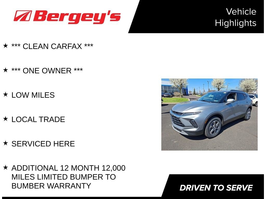 Used 2023 Chevrolet Blazer 3LT SUV
