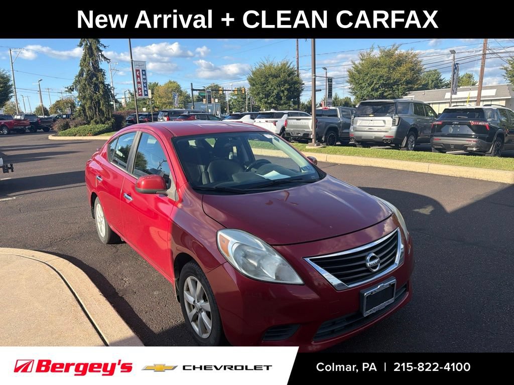 Used 2014 Nissan Versa Sedan SV with VIN 3N1CN7AP3EL807872 for sale in Colmar, PA