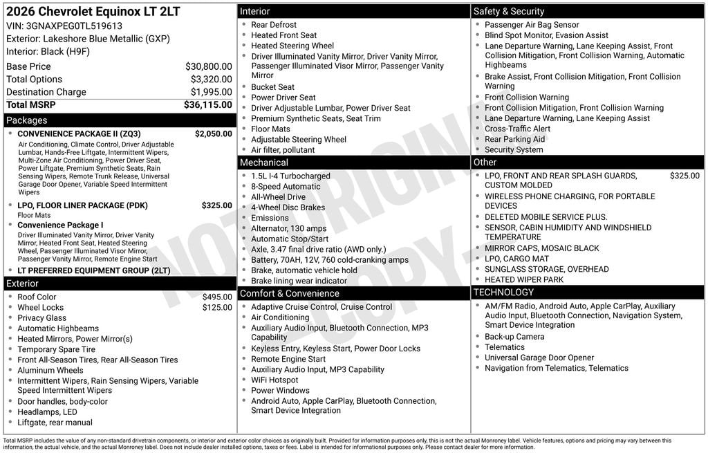2026 Chevrolet Equinox LT - Photo 27