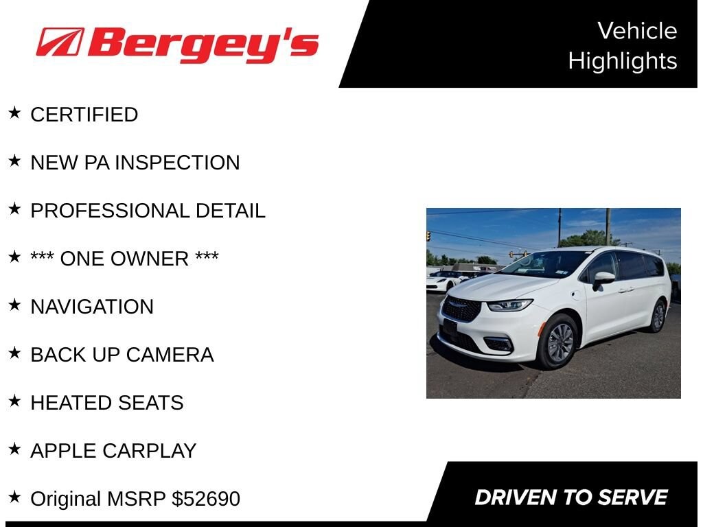 Used 2023 Chrysler Pacifica Hybrid Touring L